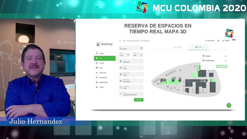 Plataforma para reserva de espacios de trabajo